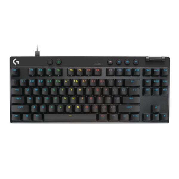 Teclado Logitech Pro X Tkl Rapid Black 920-013131