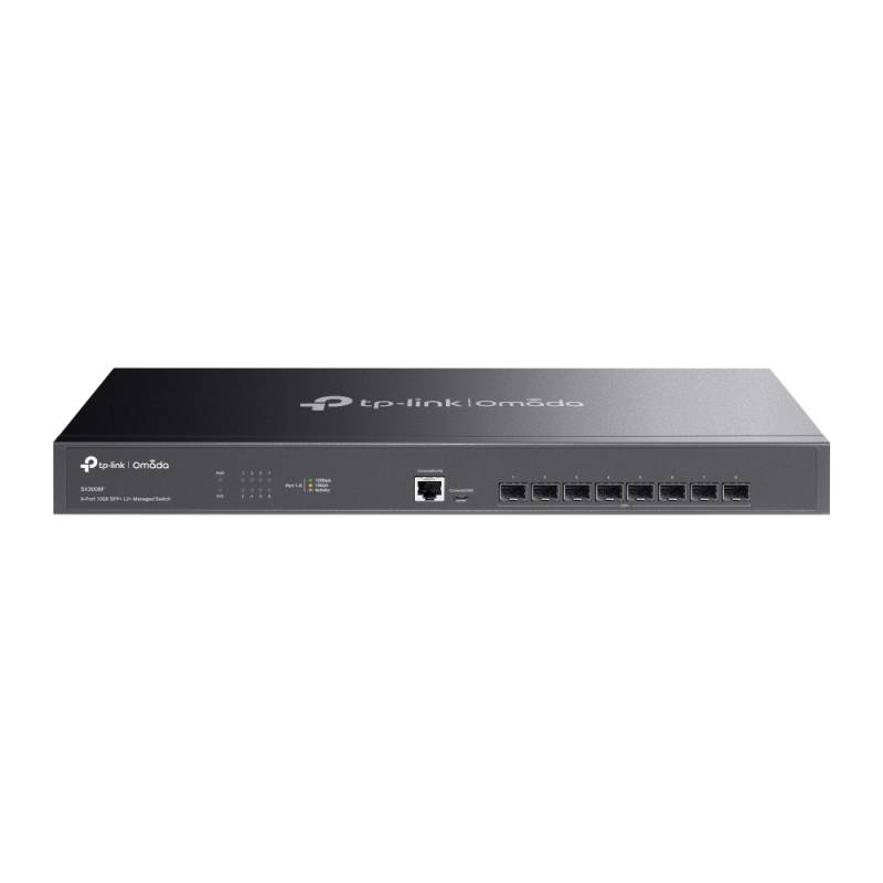 Sx3008F Switch 8 Puertos Sfp+ A 10G Omada (No Incluye Sfp)(6457)