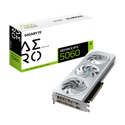 Vga Gigabyte Geforce Rtx 5060 Aero Oc 8G White (6415)
