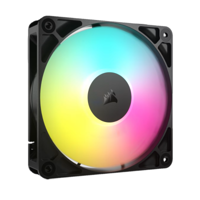 Fan Cooler Corsair Rs120 Argb 120Mm Black (4121)