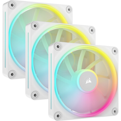 Fan Cooler Corsair Icue Link Lx120 Rgb 120Mm White Pack X3 (2936)