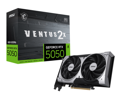 Vga Msi Geforce Rtx 5050 Ventus 2X Oc 8G (0003)