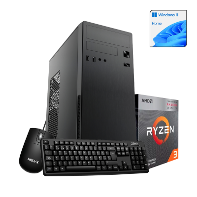 Pc Kelyx Amd Ryzen 3-3200G 8Gb M.2 256G Win 11 Home (5536)