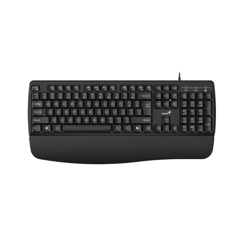 Teclado Genius Kb-123 Pr Black Sp Usb