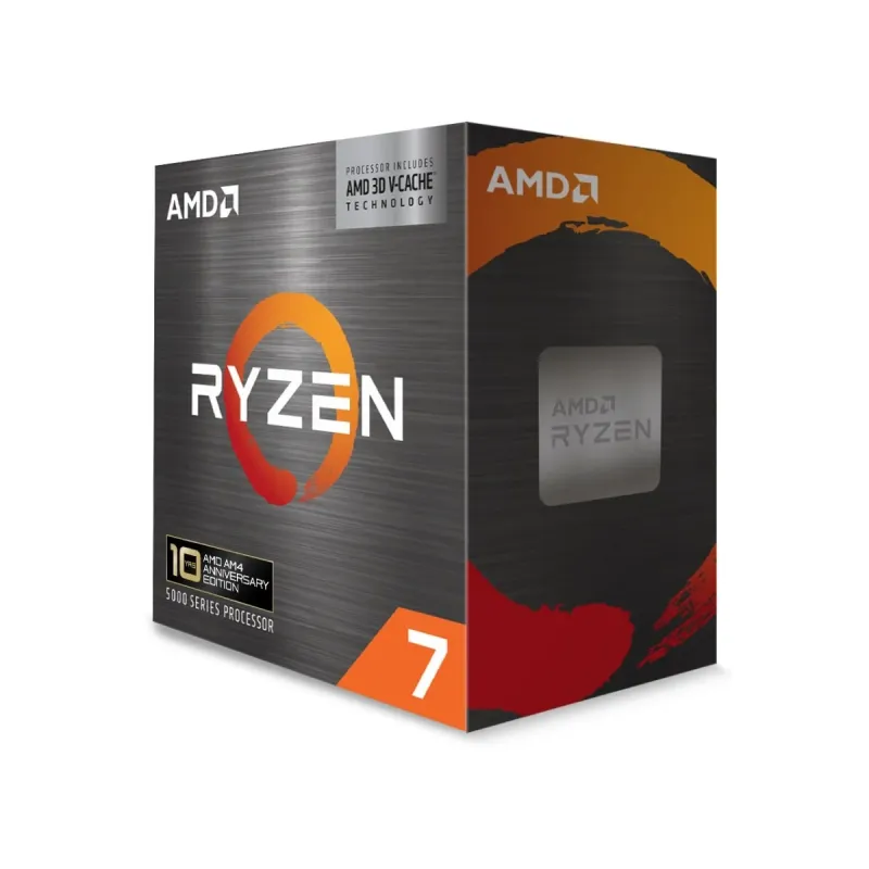 Proces. Amd Ryzen 7 5800X3D Am4 (8 Core) Sin Video Sin Cooler