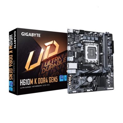 Mother Gigabyte H610M K Ddr4 Gen 5 1700 (12Va/13Va/14Va Gen) (0514)