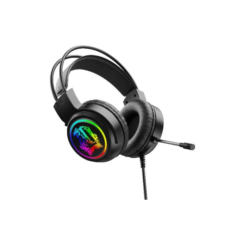 Auricular Gamer Raptor Shadow Core Rgb Jack 3.5Mm (3118)