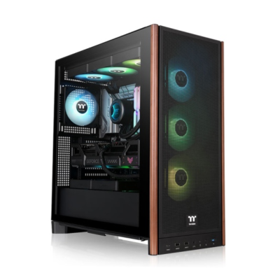 Gabinete Tt S370 Ws Tg Fan Ct120 X4 Black