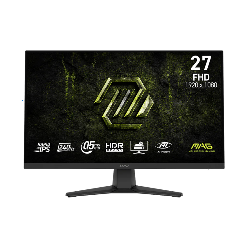 Monitor Gamer Msi 27 Fhd Rapid Ips 240Hz 0.5Ms Flat 2Xhdmi + 1Xdp