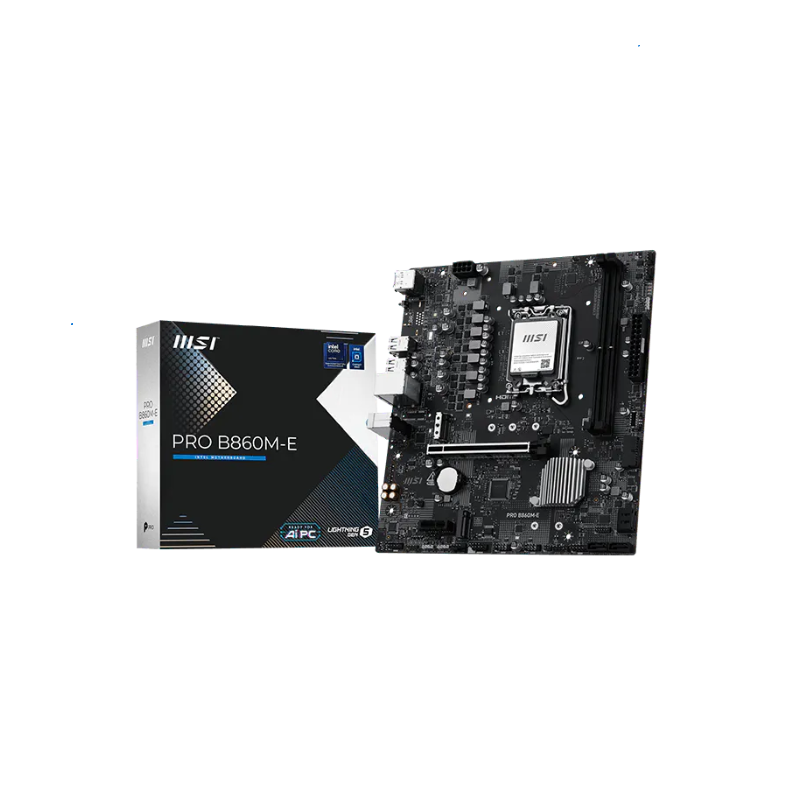 Mother Msi Pro B860M-E Ddr5 1851 (Serie Ultra)