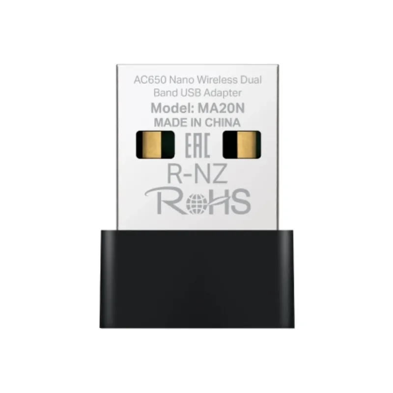 Ma20N Nano P.redw Usb Mercusys Ac650 Dual Band