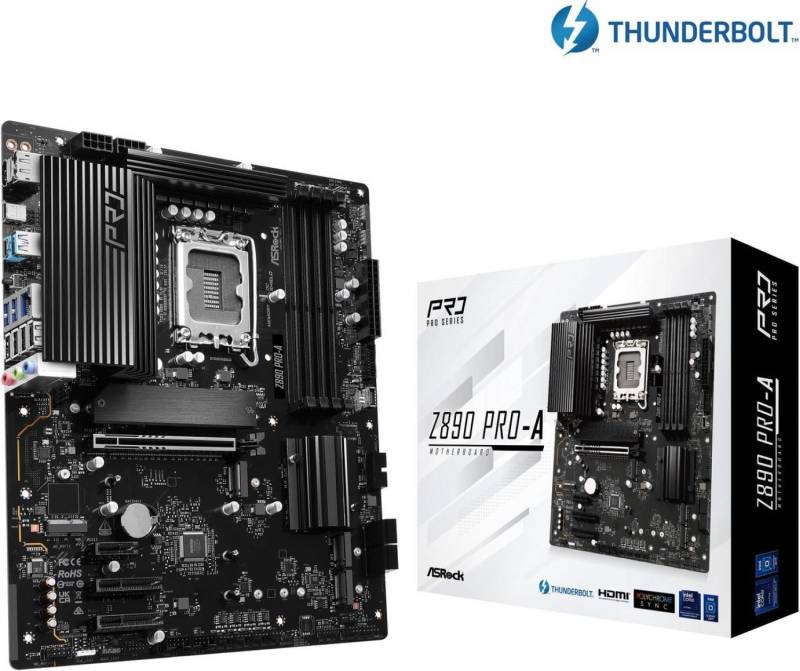 Mother Asrock (Lga1851) Z890 Pro-A