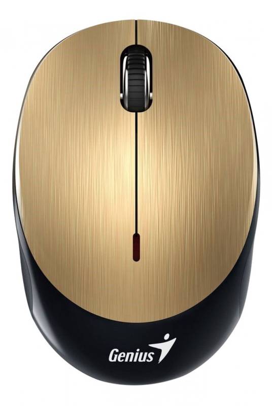 Mouse Mini Wireless Genius Nx-9000Bt Gold Recargable