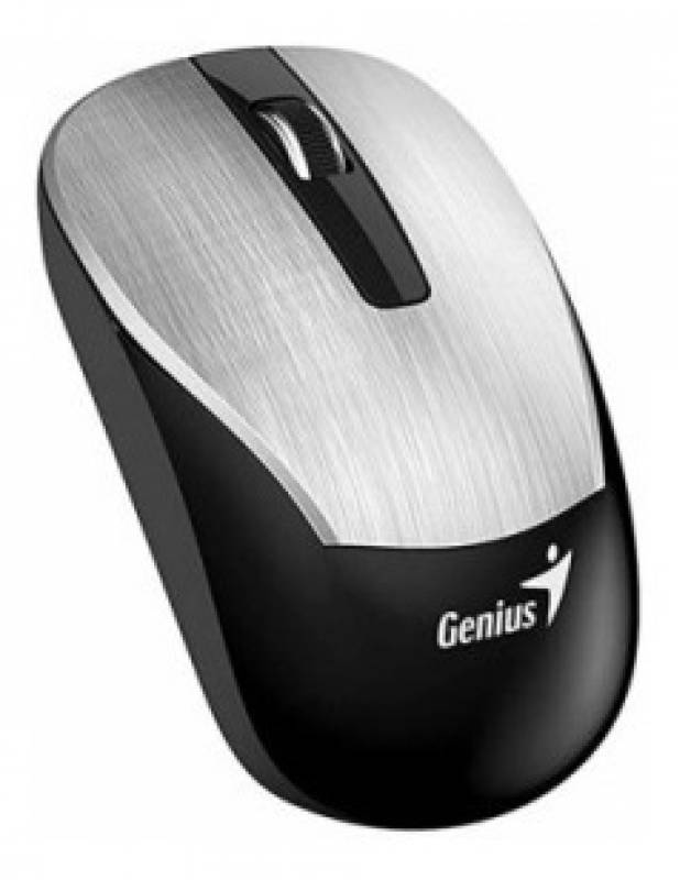 Mouse Wireless Recargable Genius Eco-8015 Silver