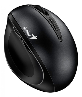 Mouse Wireless Vertical Genius Ergo 8300S Black