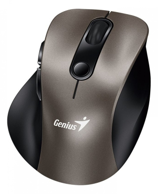 Mouse Wireless Mini Genius Ergo 9000S 2.4G/Bt Champagne/Titanium