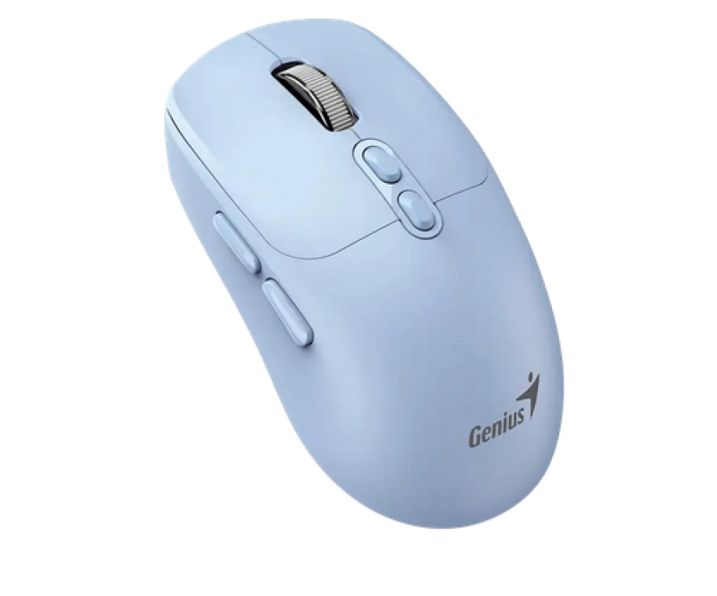 Mouse Wireless Genius Nx-8080S Bt-2.4Ghz Blue