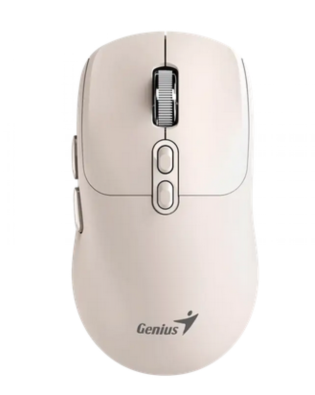 Mouse Wireless Genius Nx-8080S Bt-2.4Ghz Milk Tea