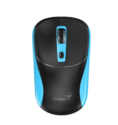 Mouse Wireless Genius Nx-7123 Black Blue
