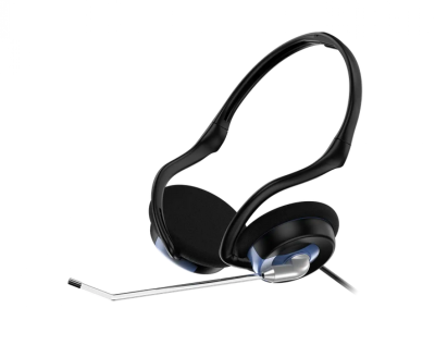 Auricular + Mic Headset  Plegable Genius Hs-300N
