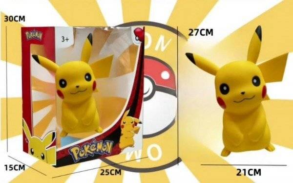 Pokemon Gigante 27Cm De Altura
