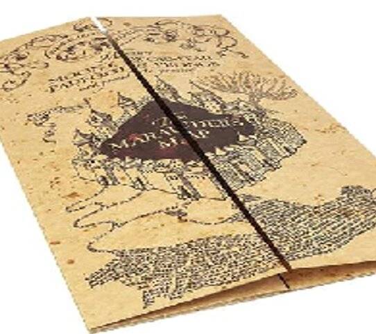 Mapa Del Merodeador/ Voleto Harry Potter