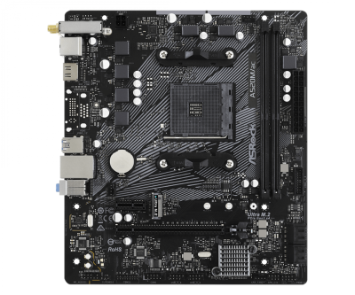 Mother Asrock (Am4) A520M Wifi-Ac+Bt (Bulk)