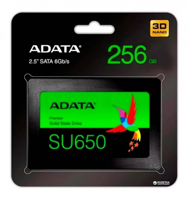 Disco Ssd Adata Su650 2.5 256Gb