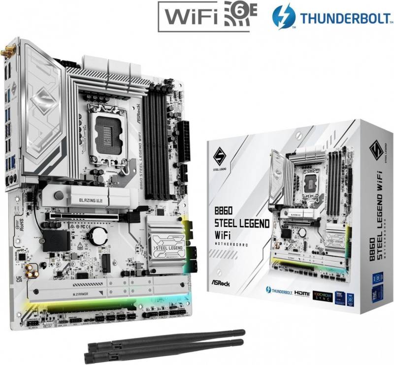 Mother Asrock (Lga1851) B860 Steel Legend Wifi