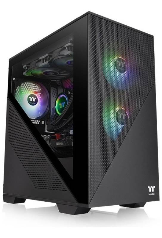 Gabinete Gamer Thermaltake Divider 170 Tg Argb Black Temp Glass