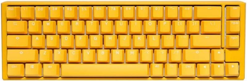 Teclado Mecanico Ducky One 3 Sf Yellow Sf Gaming Tastatur, Rgb Led - Mx-Silent-Red (Us)