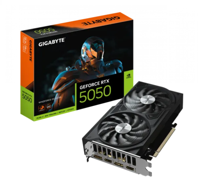 Placa De Video Gigabyte Rtx 5050 Wf Oc V2 8Gb
