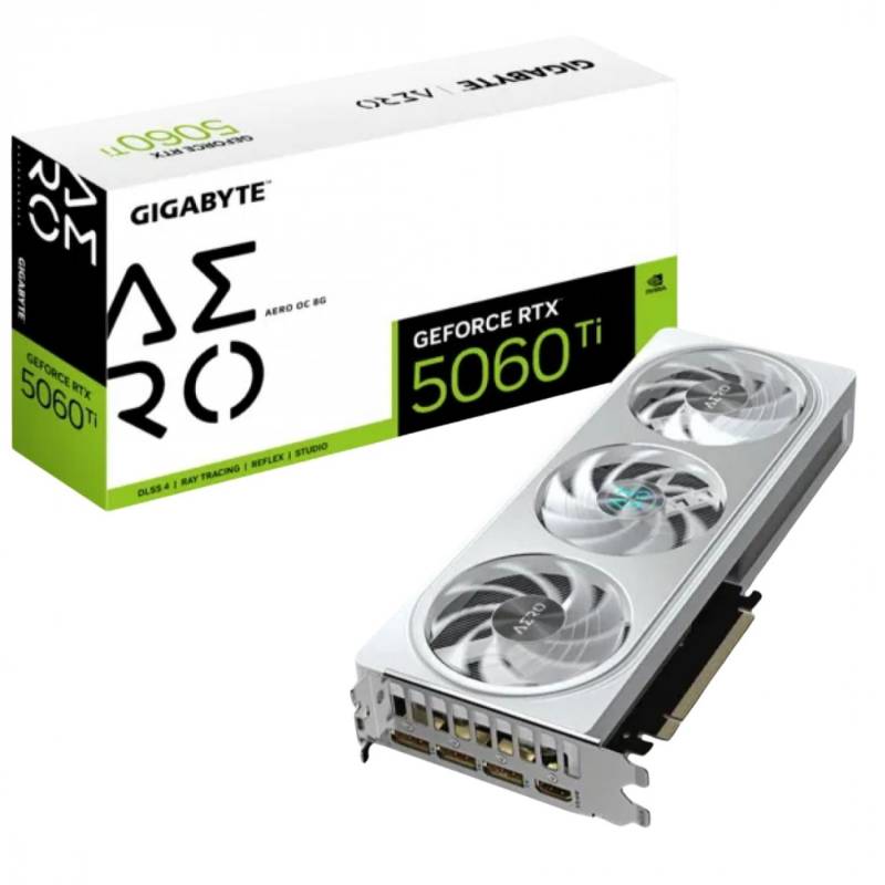 Placa De Video Gigabyte Rtx 5060Ti Aero 8Gb