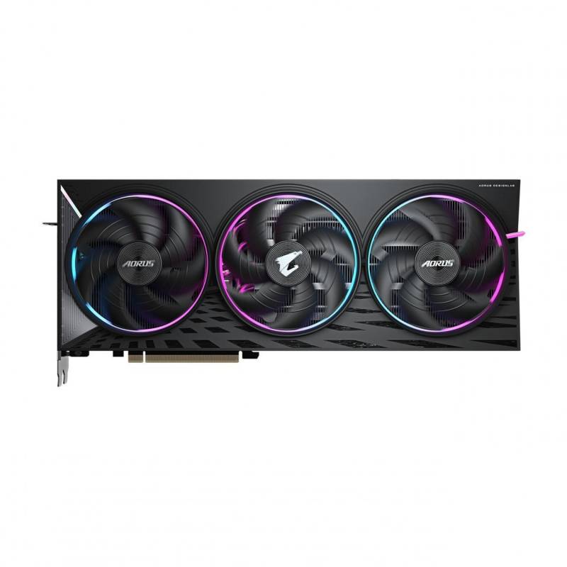 Placa De Video Gigabyte  Radeon Rx 9070Xt Aorus Elite 16Gb