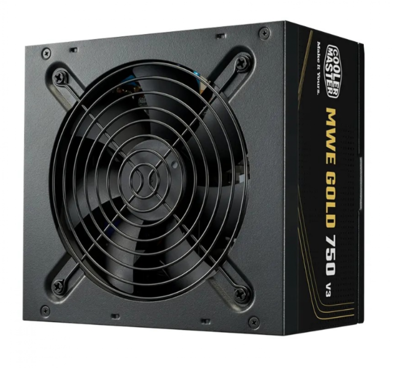Fuente Cooler Master Mwe Gold 750W V3 Nm Fr (No Modular)