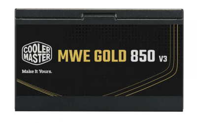 Fuente Cooler Master Mwe Gold 850W V3 Nm Fr (No Modular)