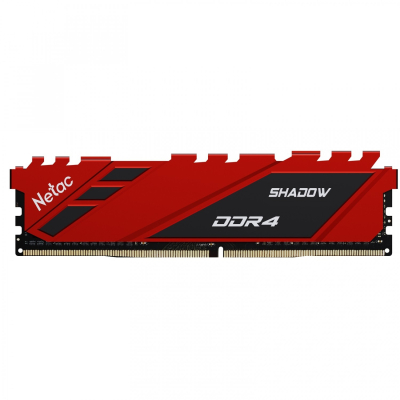 Memoria Netac Shadow Ddr4 3200 8Gb C16 Red