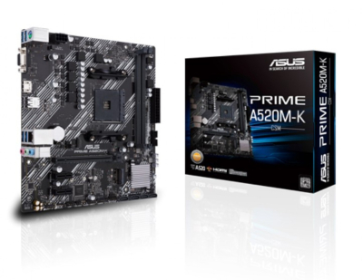 Mother Asus (Am4) Prime A520M-K Csm