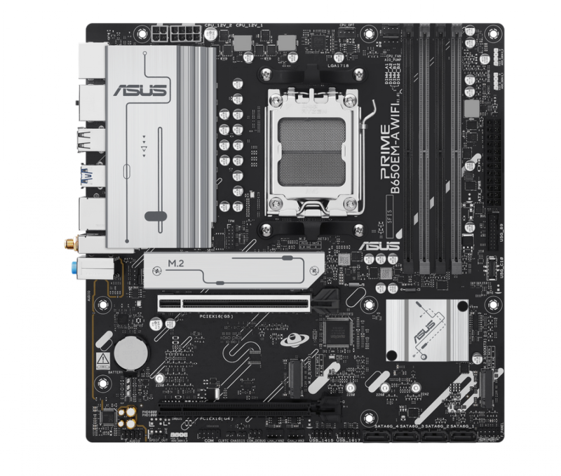 Mother Asus (Am5) Prime B650Em-A Wifi