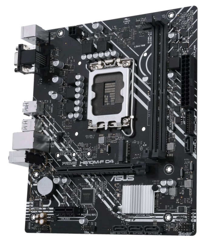Mother Asus (Lga1700) Prime H610M-F D4 R2.0