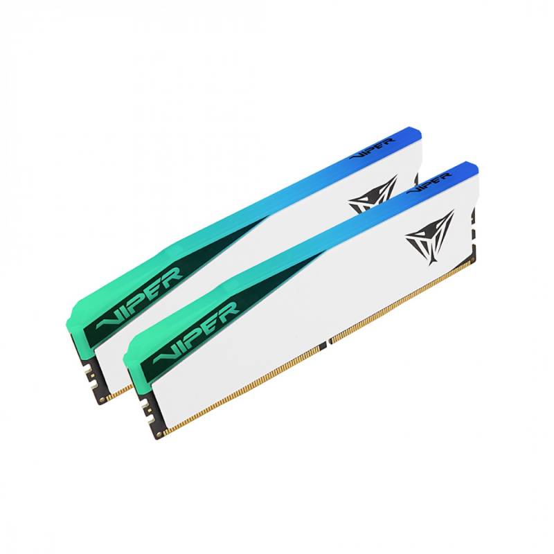 Memoria Patriot Ddr5 Viper Elite 5 32Gb 7000 Mhz Rgb Cl38 White Dual Kit Pe000936