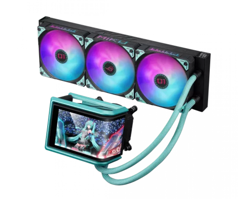Water Cooler Asus Rog Ryuo Iv 360 Argb Miku Edition