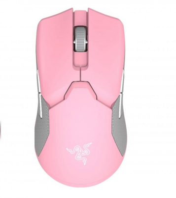 Mouse Gamer Razer Viper Ultimate Quartz Wireless + Charging Dock