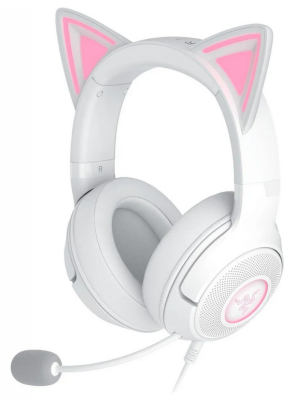 Auricular Gamer Razer Kraken Kitty V2 White Usb Rgb