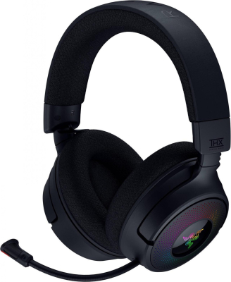 Auricular Gamer Razer Kraken V4 Black Hyperspeed Wireless +Bt +Usb