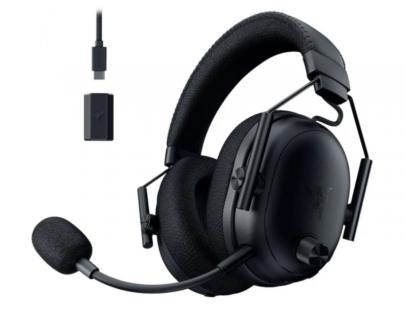 Auricular Razer Blackshark V3 Pro Black 2.4G+Bt Anc Thx