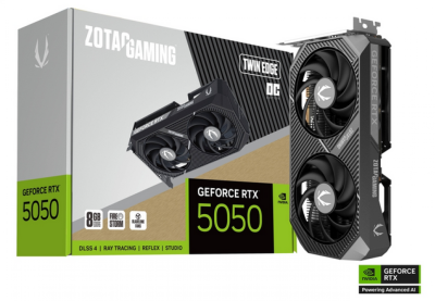 Placa De Video Zotac Rtx 5050 8Gb Twin Edge